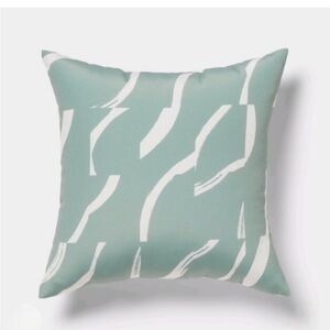 Seafoam Green Patterned Decorative Throw Pillow Room Essentials (2)